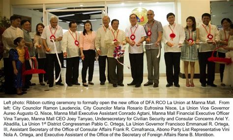 department of foreign affairs - region i rco la union photos|RCO La Union Joins the Launching of the One.